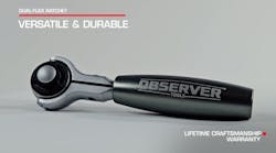 Dual-Flex Ratchet, 72-Teeth with Pivoting Handle &amp; Rotating Head (OBS-SR14, OBS-SR38)