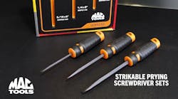 Strikeable Prying Screwdriver Sets (SDPD3G, SDPD3O, &amp; SDPD3R)