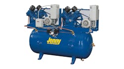 Single and Two-Stage Duplex Compressors from Jenny Products