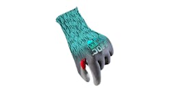 21-gauge Work Glove with ANSI A4 Cut Resistance