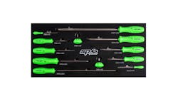 SP Tools USA 12-pc Screwdriver Set with EVA Foam Tray, No. SP34003G