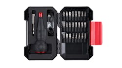 Vessel Rechargeable Ball Grip Screwdriver with 25-pc Bit Set, No. 220USB-25U